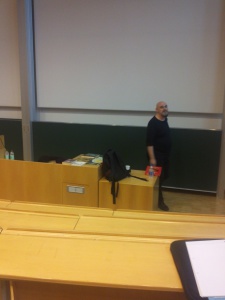 GFF14 - Thomas Römer vor seinem Vortrag